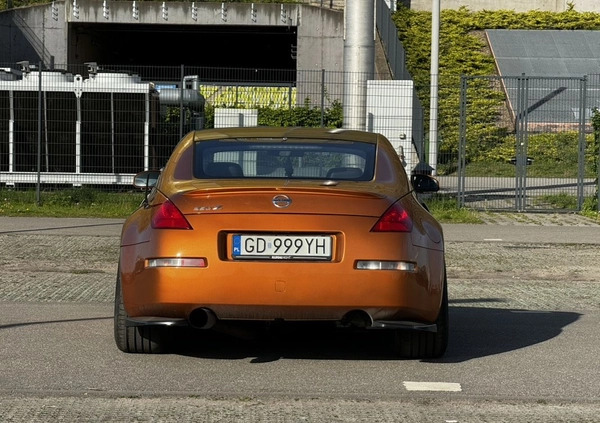 Nissan 350 Z cena 68000 przebieg: 197596, rok produkcji 2003 z Gdańsk małe 379